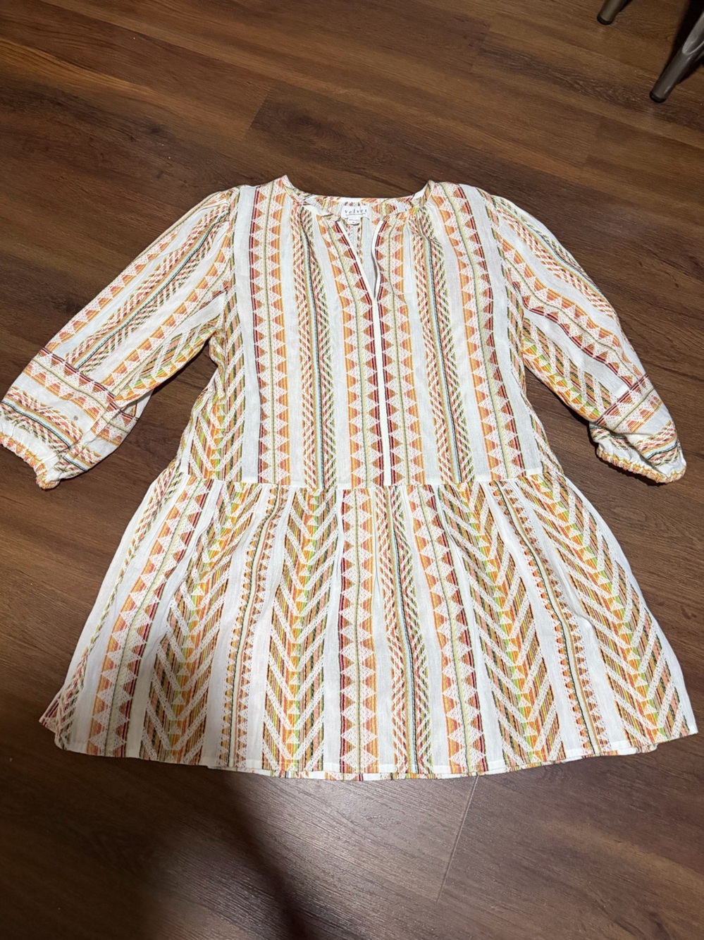 New VELVET GRAHAM & SPENCER
Numa Embroidered Mini Dress summer party boho $270 - Picture 7 of 15